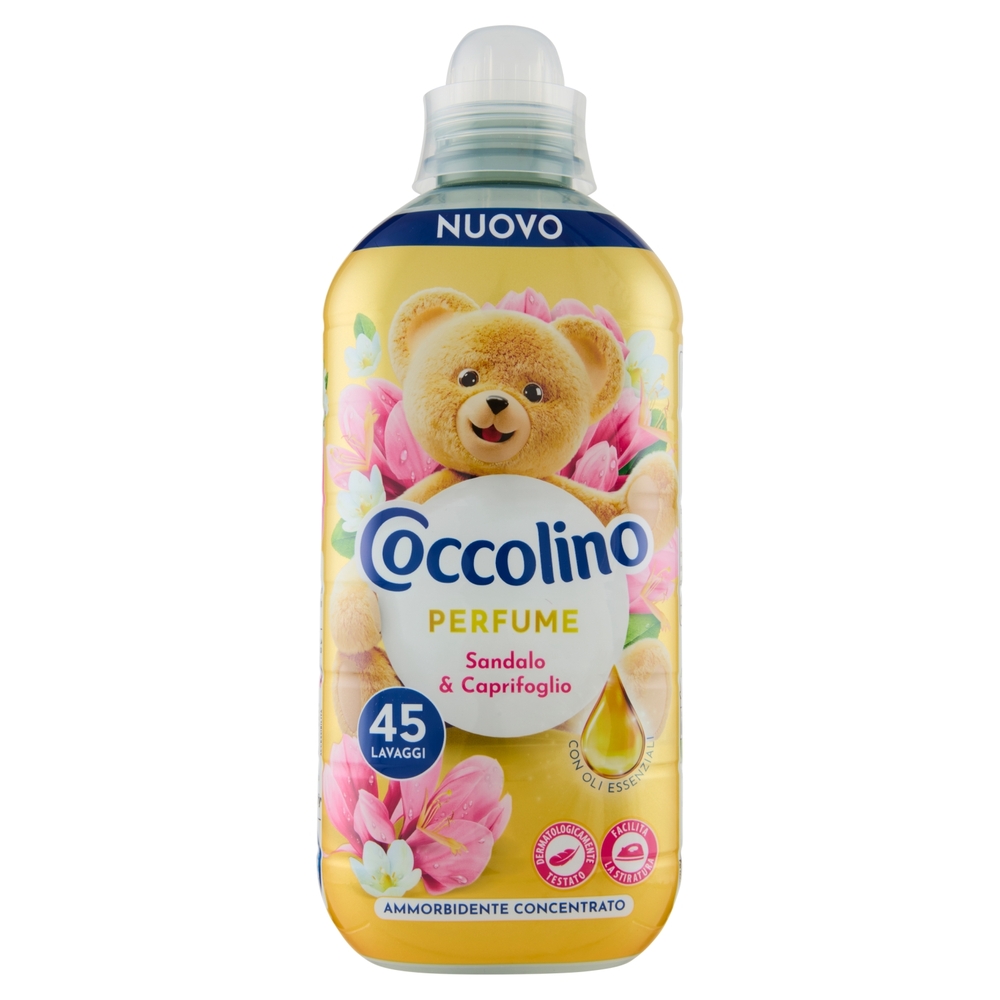 Coccolino Ammorbidente Concentrato Perfume Sandalo & Caprifoglio 45 Lavaggi 952 ml